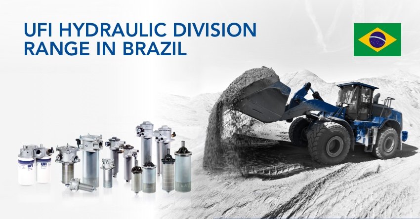UFI FILTERS LAUNCHES THE HYDRAULIC DIVISION RANGE IN BRAZIL